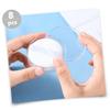 ARTSEWPLY 8pcs Portable Powder Puff Holder Round Makeup Sponge Storage Box Dual Use for Travel and Home Lightweight Reusable Keeps Makeup Puff view 4