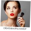 BATHVEVE Retractable Makeup Brush for Travel Mini Blush Brush Highlighter Tool with Soft Bristles Compact Versatile Makeup Application view 3