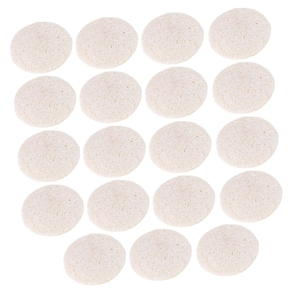 SAFIGLE 40pcs Practical Oil Absorbing Face Cleaning Loofah Sheets for Men Women