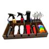 LOORGVEL 1pc Hairdressing Tools Holder Barber Trimmers Stand Wooden Hair Clipper Storage Rack Haircut Scissors view 3