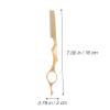 Baluue Hair Cutting Kit Razor Blades Manual Hair Cutting Knife Thinning Razor for Women view 2