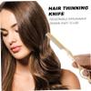 Baluue Hair Cutting Kit Razor Blades Manual Hair Cutting Knife Thinning Razor for Women view 3