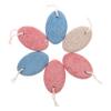 WRITWAA 6Pcs Pumice Stones for Feet Dual Sided Foot Files for Removal Natural Exfoliating Foot Care Tools Skin Friendly and Durable for Home Pedicure Mixed Colors view 1