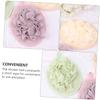 Happyyami 4pcs Shower Ball Bath Poufs Scrubber Sponges Rich Bubble Soft Feeling Easy to Use view 3