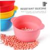 Homoyoyo Non-stick Wax Melting Bowl High Temperature Resistant Silicone Container for Hair Removal Wax Heater for Home and Salon Use view 3
