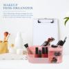 Anneome Compartment Organizer Box Capacity Desktop Storage Holder for Makeup Office Stationery Sundries for Vanity Bathroom Easy to Clean Soft view 4