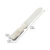 BIUDECO 2Pcs Nail Files Stainless Steel Nail Art Tools for Manicure Easy to Carry Durable Nail Files for Home Salon Use for Nail Shaping and Polishing view 2