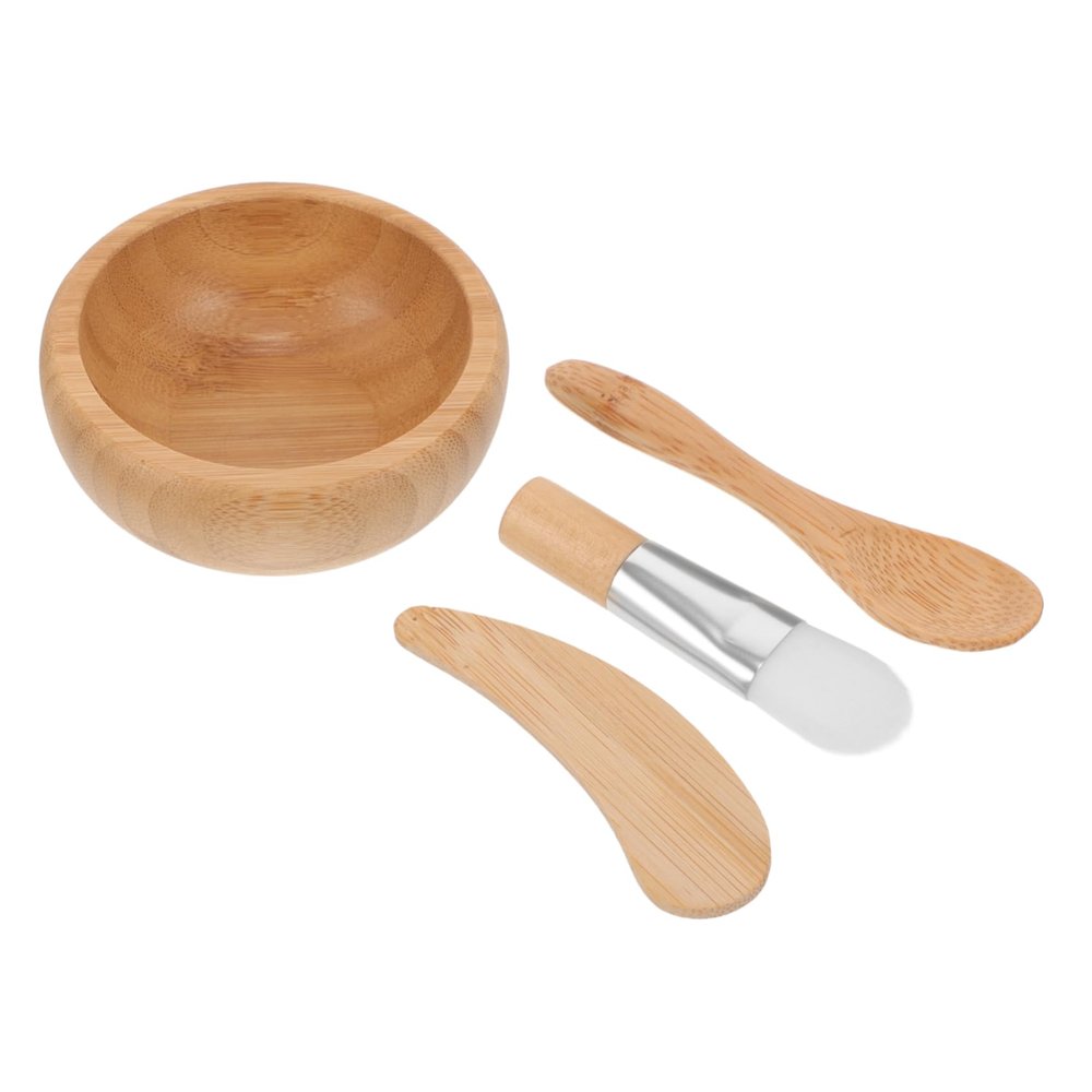 HONMEET Facial Mask Mixing Bowl Brush Set Portable Diy Mask Bowl Kit Skincare Tools for Face Mixing Stick Salon Supplies