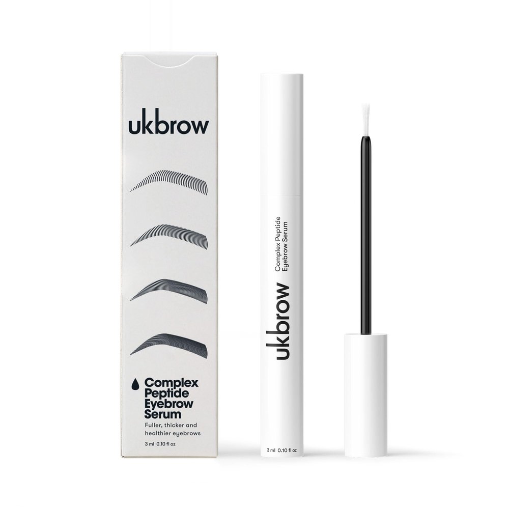 UKBROW Eyebrow Growth Serum, Multi-Peptide Brow Serum Complex, Vegan