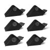 Clipper Guards Set 10 12 14 16 18 20 Compatible with Most Wahl Clippers, Clipper Guides Replacement - 1.25" to 2.5", 6 Piece Set, Black Color view 1