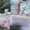 EvolutionUSA Lavender Bath Bombs for Women and Inspire Breathe Shower Steamers, Shower & Bath Gift Set for Women, Beautiful Lavender Bath Bombs Natural, Shower Bombs Eucalyptus & Mint view 2