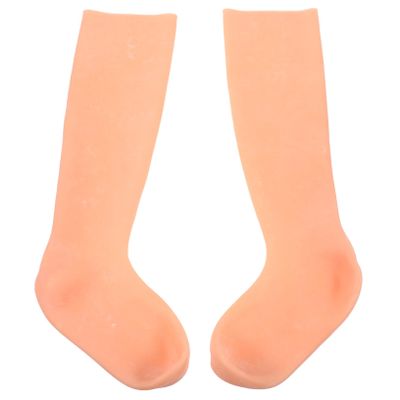 Gatuida 1 Pair Moisturizing Socks for Adult Foot Heel Ankle Long Men Socks Spa Sebs