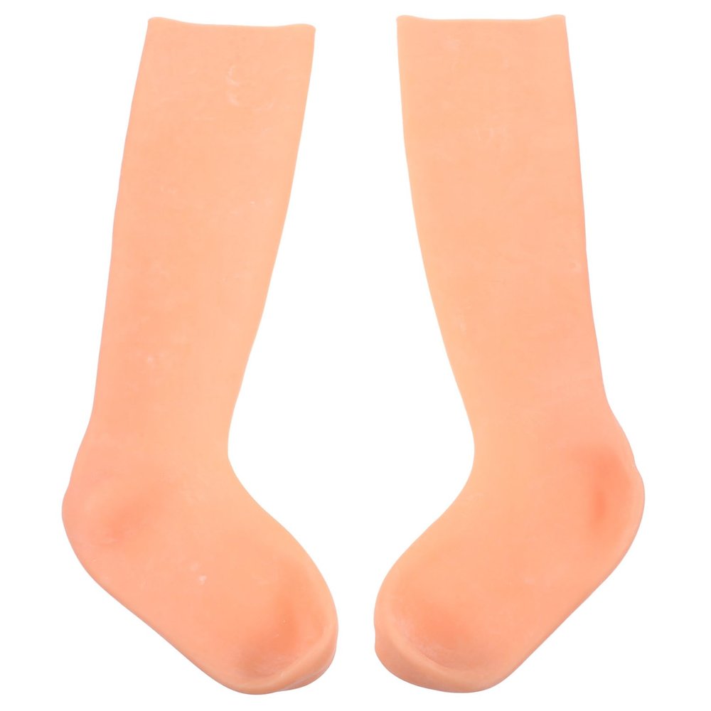 Gatuida 1 Pair Moisturizing Socks for Adult Foot Heel Ankle Long Men Socks Spa Sebs
