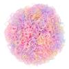 3200 Pcs Elastic Rubber Bands Small Hair Ties Hair Rubber Mini Hair Bands Hair Elastics Tiny Soft Holder Ponytails for Girls (Transparent Multicolor) view 1