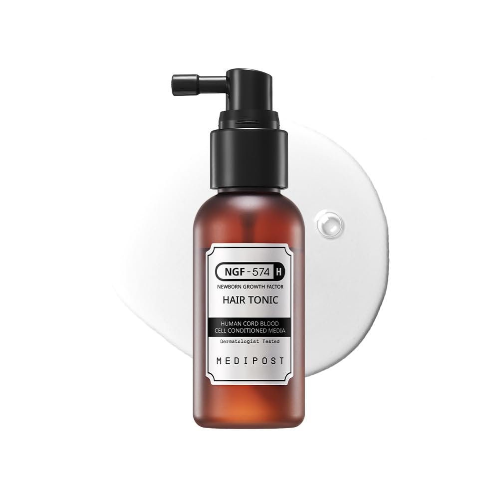 CELONIA NGF 574H Hair Tonic, Korean Primed Bio Stem Cell Hair And Scalp Treatment Serum For Hair Growth And healthy Scalp, Non Greasy Non Oily, Anti Hair Loss, Reduce Flaky Itchy And Dry Scalp 50ml
