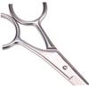 Ipetboom 2-Piece Stainless Steel Beard Scissors Set Precision Trimming Shears for Men for Home and Barbershop Use Comfortable to Hold Design view 3