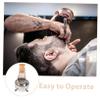 BESTYASH Men's Shaving Brush Set Stainless Steel Bowl and Handle Grooming Kit for Wet Shaving Complete Beard Care Cream Brush and Ergonomic Design view 3