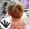 4-Pack Hair Bun Maker for Women - 2 Small & 2 Large Non-Slip Foam Sponge Bun Shapers for Easy Updos, Lazy Hair Curler Bun Clips, Reusable Magic Bun Curler for Long/Short/Thick/Thin Women Hair view 4