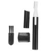 DECOMELODY Men Electric Shavers Eyebrow Grooming Trimmer Facial Hair Remover Comb Brush Multi-Functional Eyebrow Razor view 1