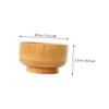 BAZEITFLOW Wooden Facial Mask Mixing Bowl Set Bamboo Mask Applicator with Scraper and Mixing Bottle DIY Beauty Tools for Salon Use view 2