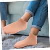 BATHVEVE 2pairs Exfoliating Socks for Cracked Heels Overnight Moisturizing Foot Care Spa Supplies Foot Massage Socks for Dry view 3