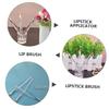 Beaupretty 20Pcs Portable Lip Brush Set 10.5cm Crystal Handle Waterproof Makeup Applicator Cover for Lip Balm and Eye Shadow view 3