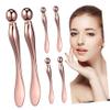 GLEAVI 6pcs Metal Eye Applicator Facial Roller Eye Spoon Massager Beauty Tool for Precision Application Relaxing Massage view 1