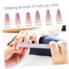 Baluue 20pcs Nail Buffer Blocks Sponge Fingernails Polishing Files for Manicure Lightweight and Portable Nail Art Tools for Travel and Home Use view 4