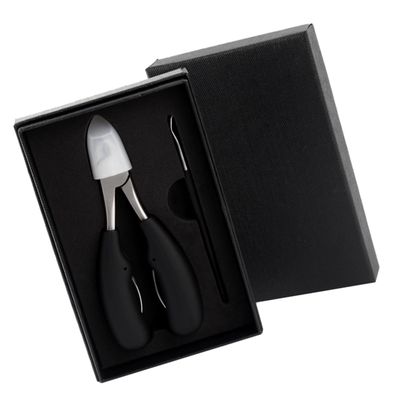 LIFKOME Practical Nail Trimmer Ergonomic Stainless Steel Clippers for Manicure Pedicure Tool for Ingrown Nails and Personal Grooming Kit for Home Use