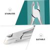 LIFKOME Practical Nail Trimmer Ergonomic Stainless Steel Clippers for Manicure Pedicure Tool for Ingrown Nails and Personal Grooming Kit for Home Use view 4