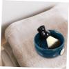 OATIPHO 2pcs Shaving Cup Brush Men's Grooming Kit Swirl Soap Bowl Shaving Cream Bowl Long- view 4