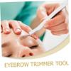 Ipetboom 30pcs Eyebrow Trimmer Safe and Precise Facial Hair for Women Eyebrow Shaver Cover for Brows and Smooth Skin for Daily Grooming view 4