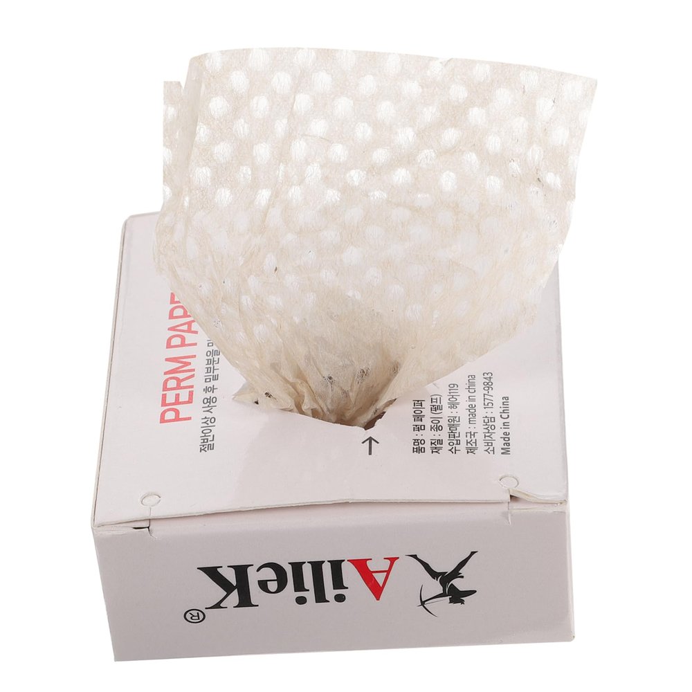 PACKOVE Protective Perm Paper for Hair Styling of Hairdressing Perming Tissue for Home and Salon Use Safe Hair Accessory for Perming