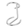 BAZEITFLOW Men's Razor Brush Storage Rack Bathroom Razor Stand Organizer Wall Mount Iron Alloy Shaving Brush Holder for Modern Bathroom view 1