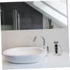 BAZEITFLOW Men's Razor Brush Storage Rack Bathroom Razor Stand Organizer Wall Mount Iron Alloy Shaving Brush Holder for Modern Bathroom view 3