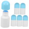 HOMOBABE 6pcs Sponge Applicator Bottles for Liquid Applications Compact Lightweight Bottles Versatile Design for Skincare Cleaning Sturdy Structure Spill Cap for view 1
