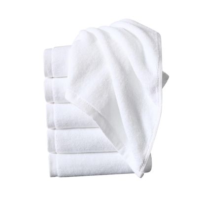 FRCOLOR 4pcs Cotton Face Towels Thickened Bath Towels Quick Dry Hotel Style Soft Absorbent