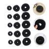 BATHVEVE 15pcs Hair Bun Maker Set Donut Hair Styling Tools for Boys and Girls and Adults Easy-to-Use for Creating Buns and Updos for Dance and Special Occasions view 3