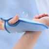 MUCKLILY 4pcs Bathing Gloves Girl Exfoliating Gloves Skin Cleaning Mittens for Bath Shower view 2