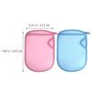 MUCKLILY 4pcs Bathing Gloves Girl Exfoliating Gloves Skin Cleaning Mittens for Bath Shower view 4