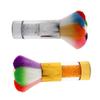 DECORNIJIA 2pcs Blusher Brush Handle Makeup Brushes for Loose Powder for Nail Cleaning and Blush Application view 1