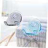 ULTECHNOVO 2pcs Shower Razor Holder Suction Cup Razor Mount Shaver Organizer for Toiletry Grey view 4