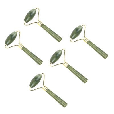 GALPADA 5pcs Eye Beauty Roller Jade Face Roller for Skin Care Gua Tool Green Jade Rolling Tool Eye Massager