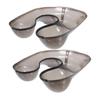 Ipetboom 2pcs Stylist Tray for Hair Stylist Salon Tray Hair Dye and Straightening Products Organized Design for Salon Use view 1