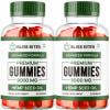 (2 Pack) Bliss Bites Gummies, Official Bliss Bite Gummy Formula Reviews, 60 Gummies for 2 Months view 1