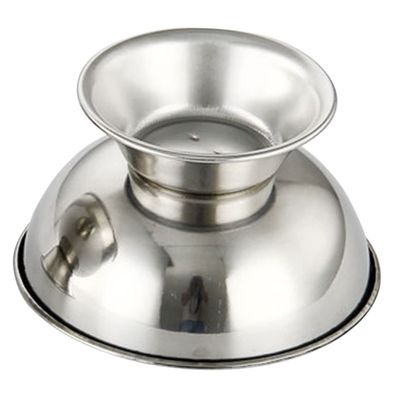 WRITWAA Stainless Steel Shaving Bowl Set Large Reusable Shave Cup for Men Footed Shaving Mug Heat Insulation Essential