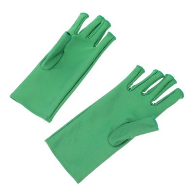 BATHVEVE 1pair Uv Shield Fingerless Gloves for Manicure Lightweight Anti-uv Protection for Nail Art Treatments for Maintaining Youthful Hands During Nail Care