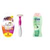 BIC Soleil Smooth Colors Women's Disposable Razors, 8 Count & Softsoap Body Wash & Gel Cucumber, 20oz, pack of 1 view 1