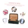 ARTSEWPLY 14-inch Waterproof Makeup Storage Case Portable Carry Suitcase for Travel Simple Organizer Handle for Women for Beauty Products view 3