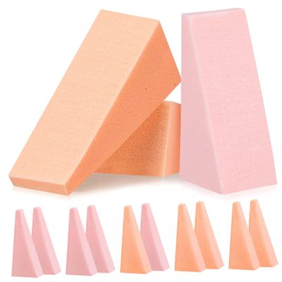 LOLIPPYY 96PCS Diamond Makeup Sponges Set Soft Cosmetic Applicators for Liquid Foundation Cream and Powder for Women and Makeup Enthusiasts Blending Tools for Application